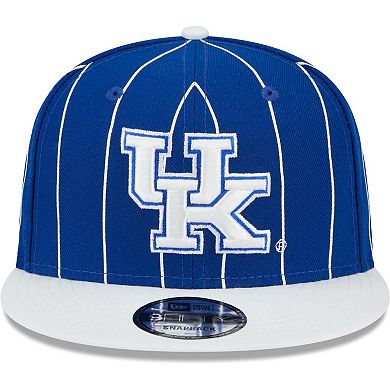 Men's New Era Royal/White Kentucky Wildcats Vintage 9FIFTY Snapback Hat