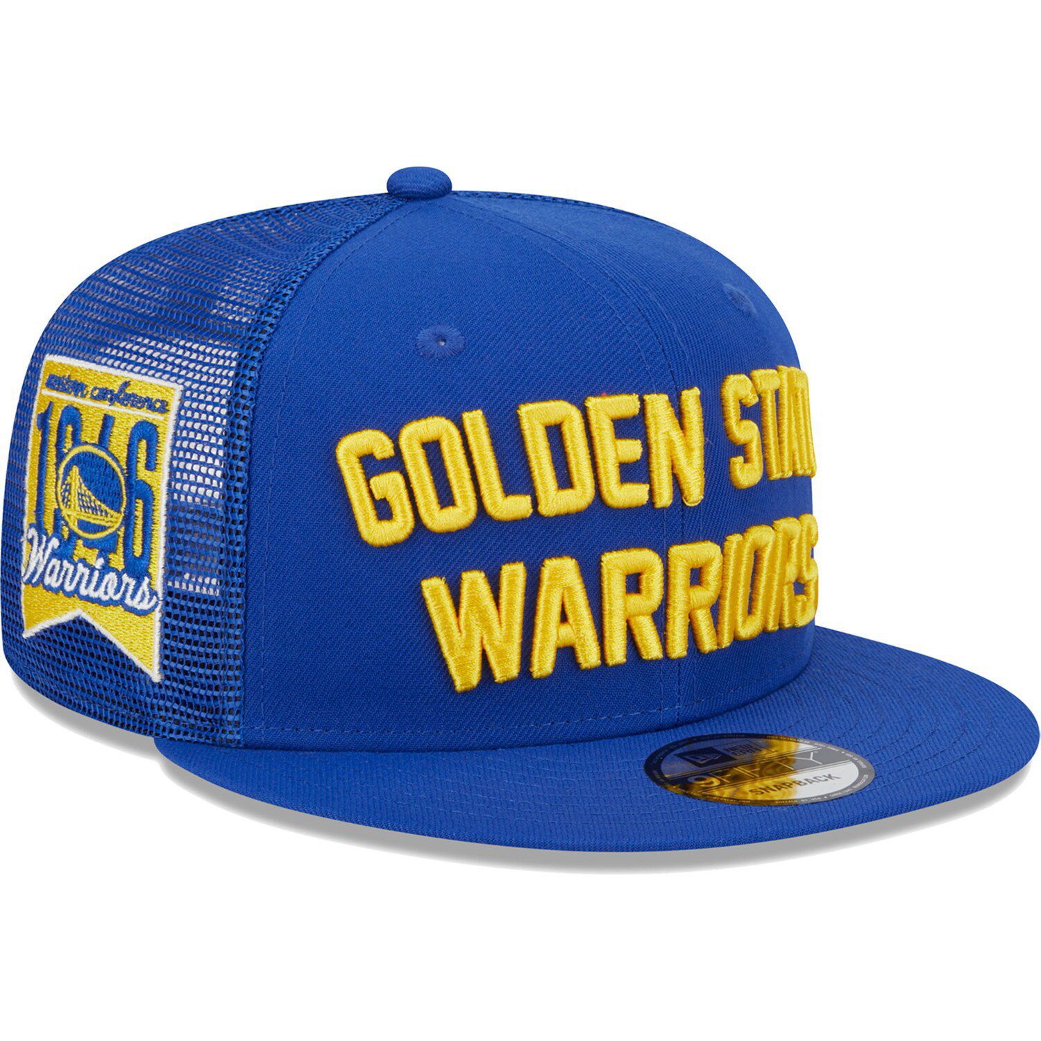 Men's New Era Royal Golden State Warriors 6x NBA Finals