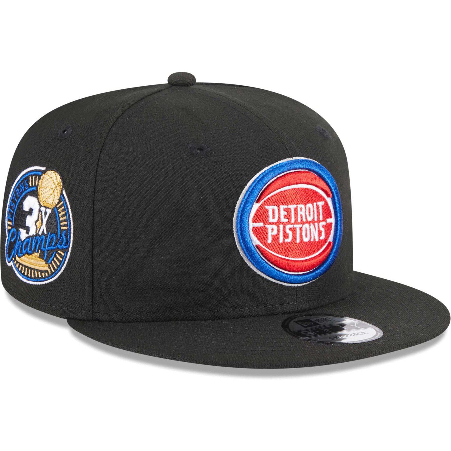Detroit Pistons Men’s Teal Team Ground 2.0 Mitchell & Ness Snapback Hat