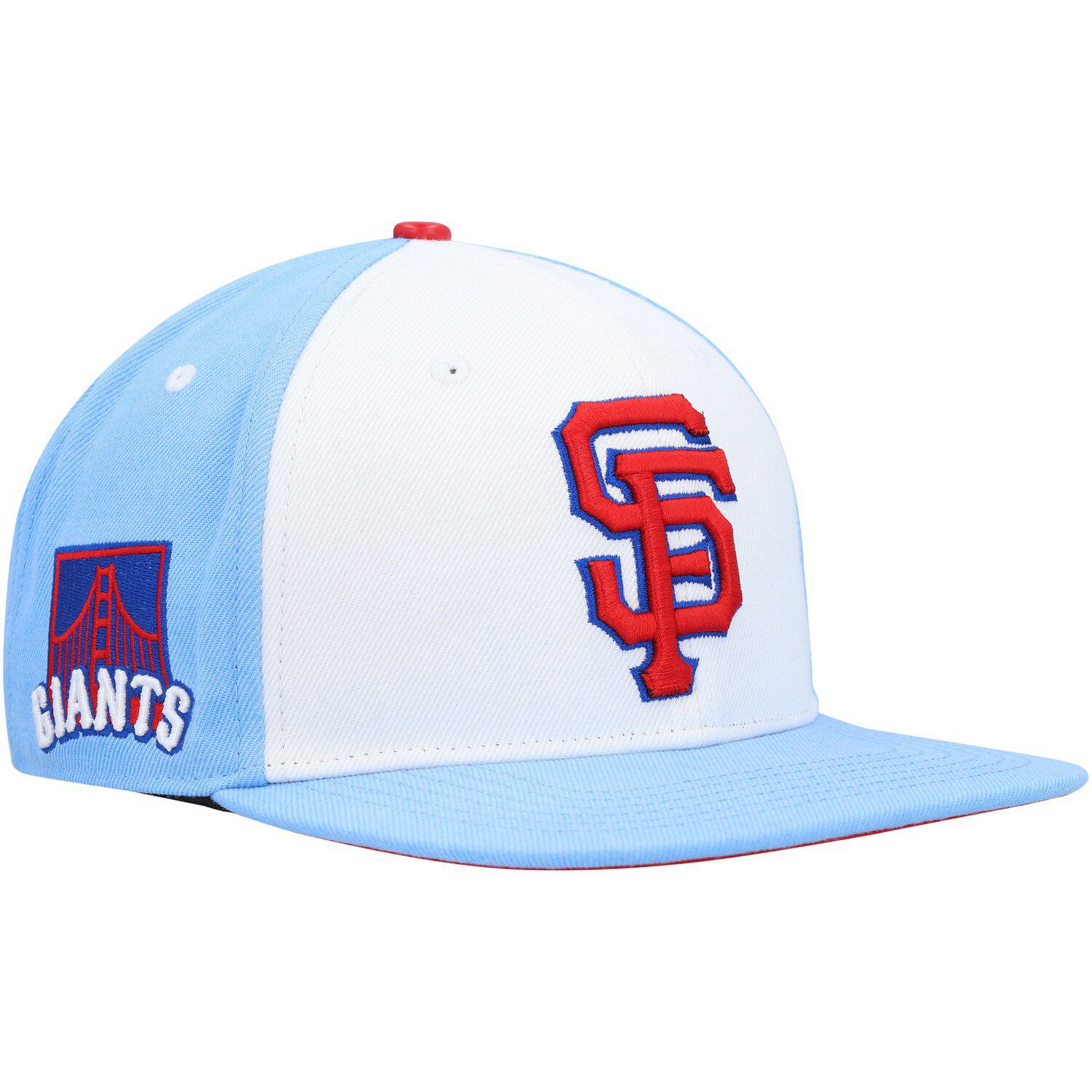 Lids Oakland Athletics Pro Standard Blue Raspberry Ice Cream Drip Snapback  Hat - White/Light Blue