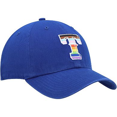 Men's '47 Royal Texas Rangers Team Pride Clean Up Adjustable Hat