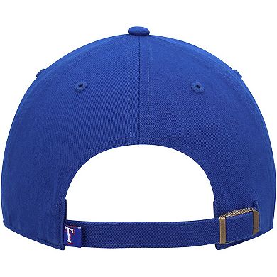 Men's '47 Royal Texas Rangers Team Pride Clean Up Adjustable Hat