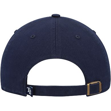 Men's '47 Navy Tampa Bay Rays Team Pride Clean Up Adjustable Hat