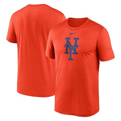 Men's Nike Orange New York Mets Big & Tall Logo Legend Performance T-Shirt