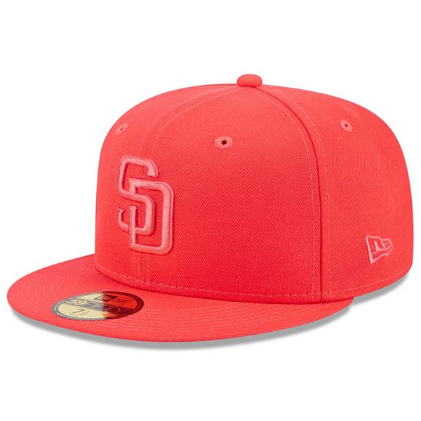 Men's New Era Red San Diego Padres 2023 Spring Color Basic 59FIFTY ...