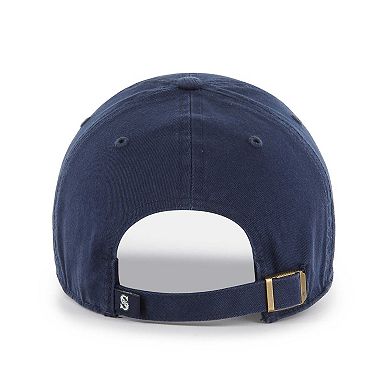 Men's '47 Navy Seattle Mariners Team Pride Clean Up Adjustable Hat