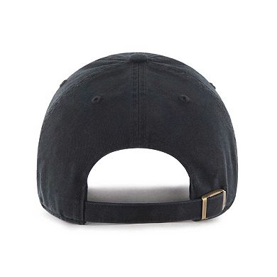 Men's '47 Black Pittsburgh Pirates Team Pride Clean Up Adjustable Hat