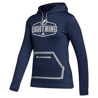 Women's adidas Blue Tampa Bay Lightning Team Pullover Hoodie