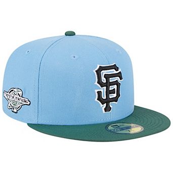 Men's New Era Sky Blue/Cilantro San Francisco Giants 2002 World Series 59FIFTY Fitted Hat