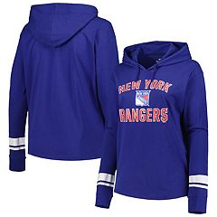 Women's Fanatics Branded Navy New York Rangers Authentic Pro Rink Raglan Tech T-Shirt