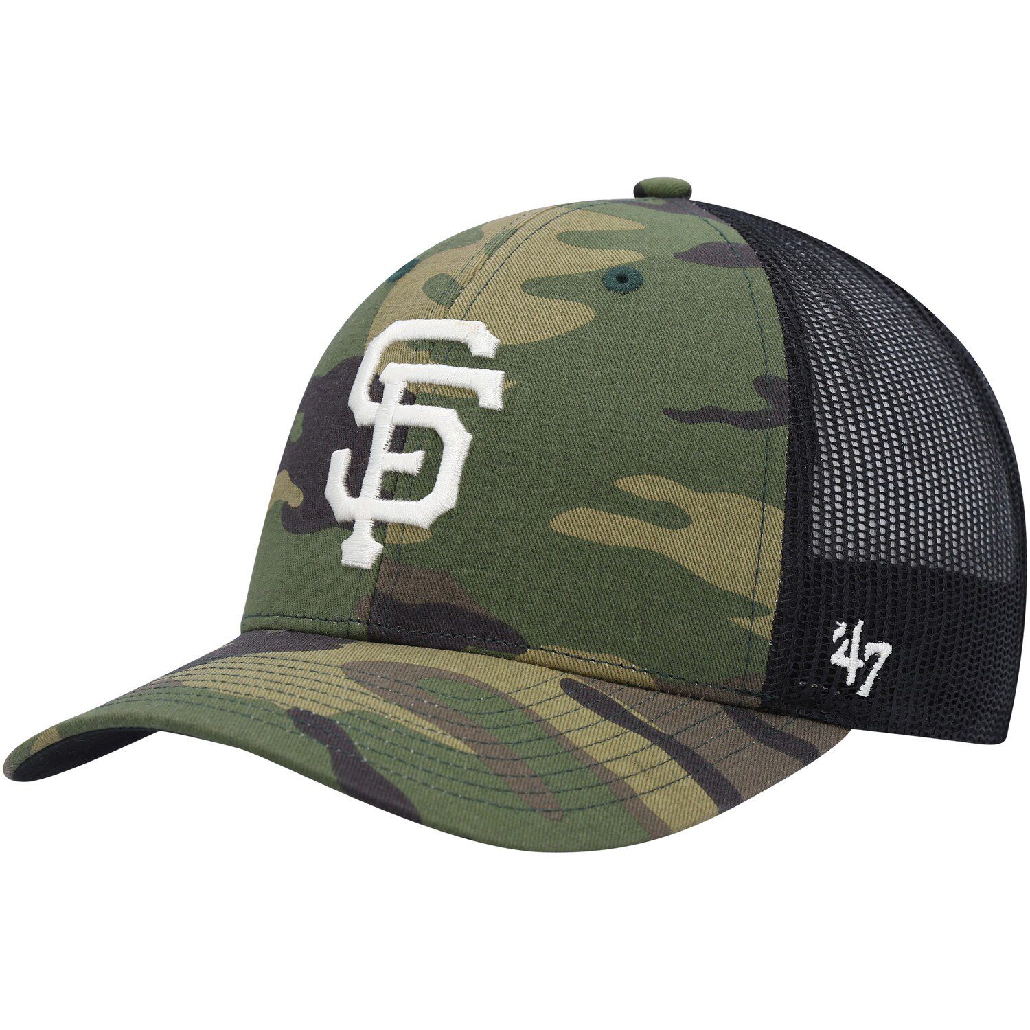 New Era Camo San Francisco Giants 2022 Armed Forces Day Bucket Hat