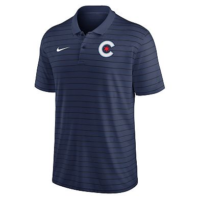 Men's Nike Navy Chicago Cubs City Connect Victory Performance Polo