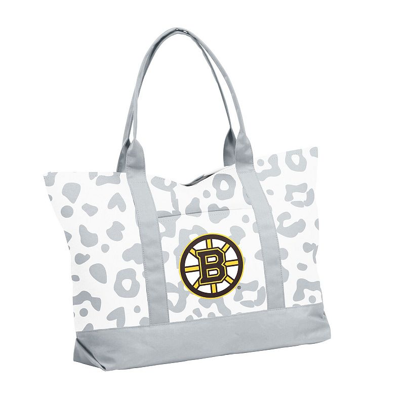 UPC 806293523475 product image for Boston Bruins Leopard Pattern Tote, Team | upcitemdb.com