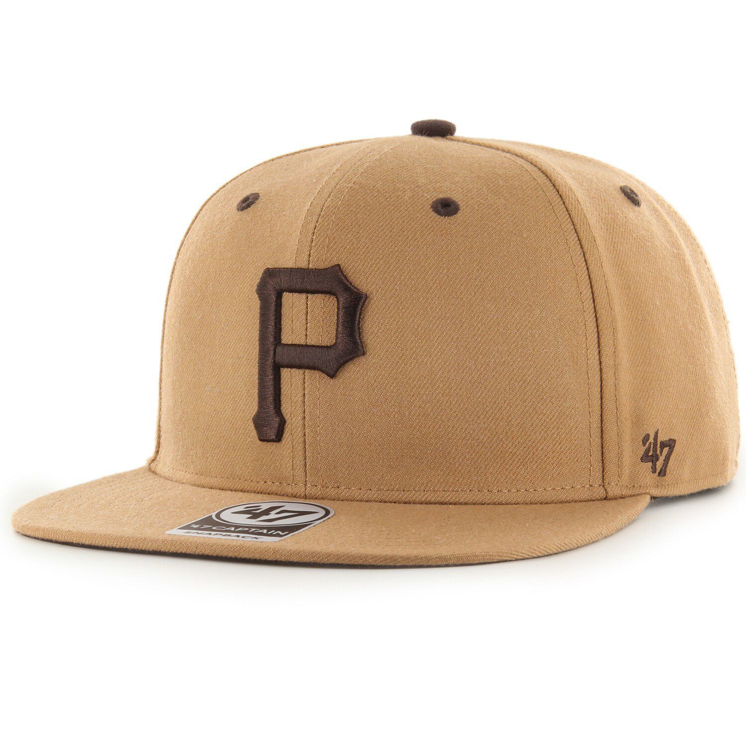 Men's Pittsburgh Pirates New Era White Cooperstown Collection Foam Front  Trucker 9FIFTY Snapback Hat