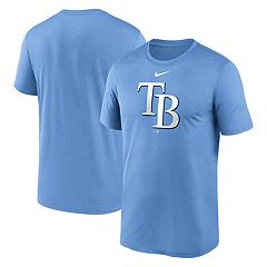 Tampa Bay Rays Mitchell & Ness Cooperstown Collection Sidewalk Sketch  T-Shirt - Cream