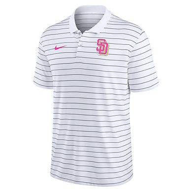 Men's Nike White San Diego Padres City Connect Victory Performance Polo