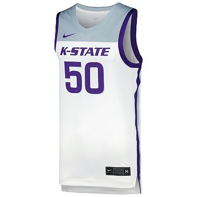 Unisex Nike White Kansas State Wildcats Replica Basketball Jersey