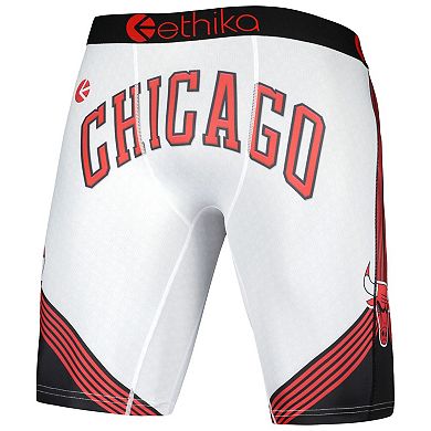 Men's Ethika Red Chicago Bulls City Edition Boxer Briefs