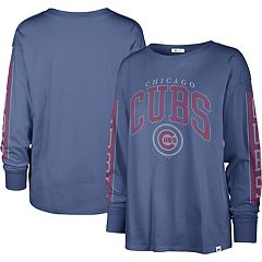 Men's Nike Royal Chicago Cubs Lockup Performance Short Sleeve Lightweight Hooded Top Size: Small