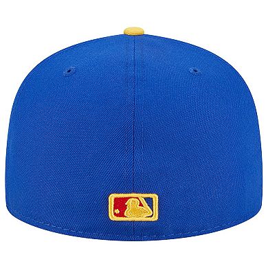 Men's New Era Royal/Yellow Pittsburgh Pirates Empire 59FIFTY Fitted Hat