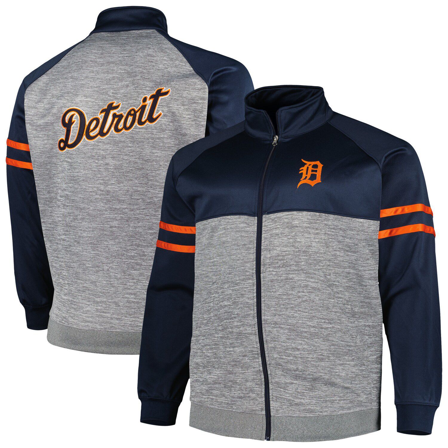 Women's G-III 4Her by Carl Banks White Detroit Tigers Gamer Full-Zip Track Jacket Size: Small