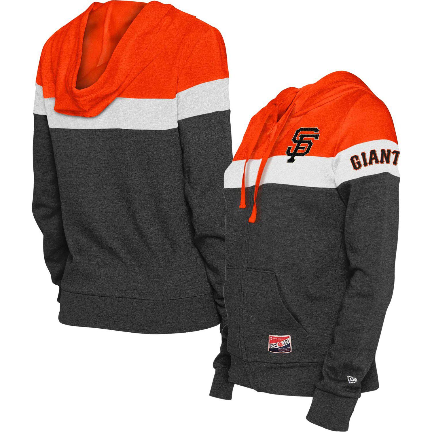 Men's Pro Standard Gray Cleveland Browns 4-Hit Full-Zip Hoodie