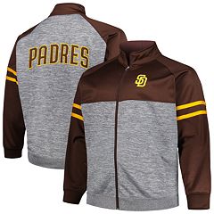 Men's Nike Brown San Diego Padres Authentic Collection Dugout Performance  Full-Zip Jacket