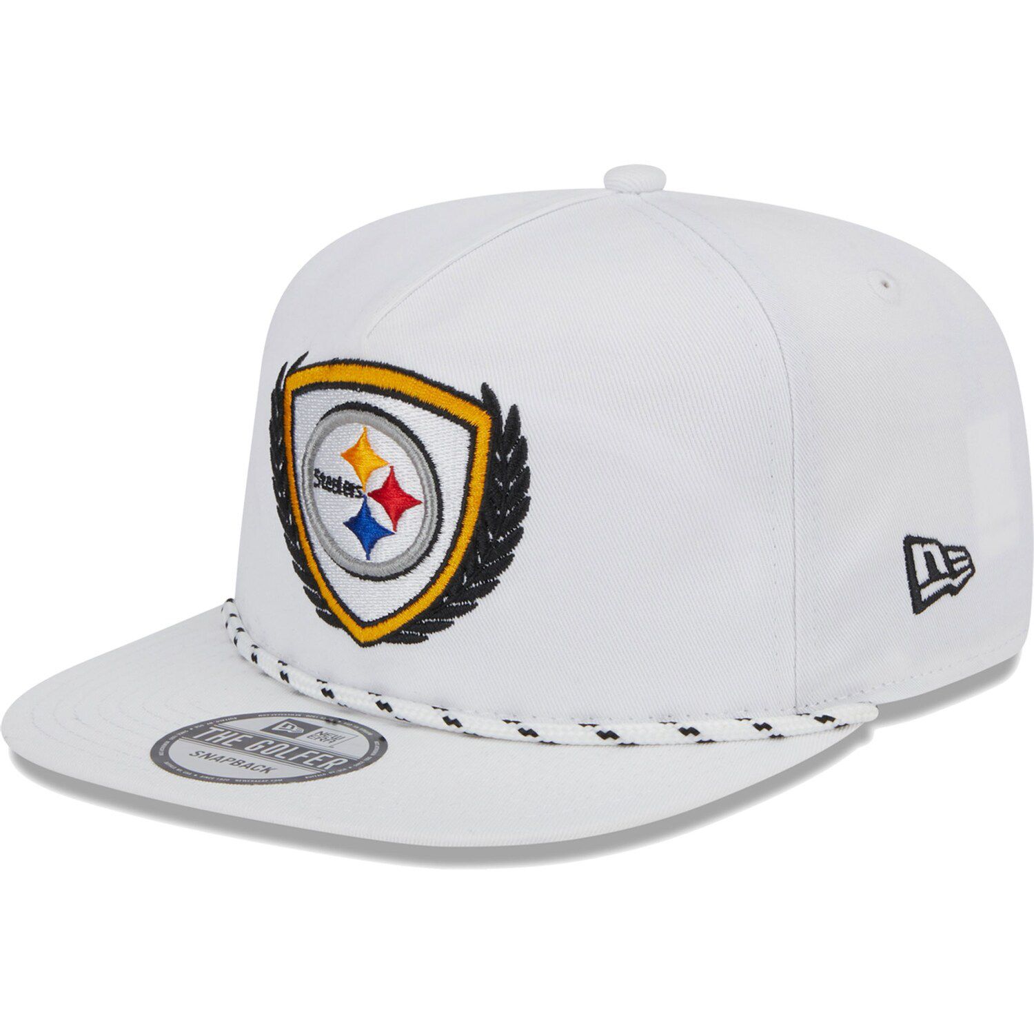 New Orleans Saints New Era Whiteout Golfer 9FIFTY Snapback Hat