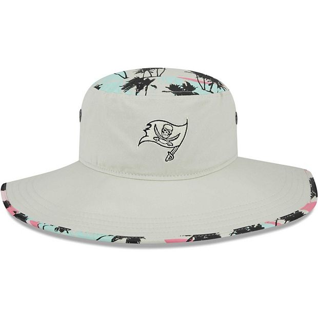 New Era / Men's Miami Dolphins Distinct Grey Adjustable Bucket Hat