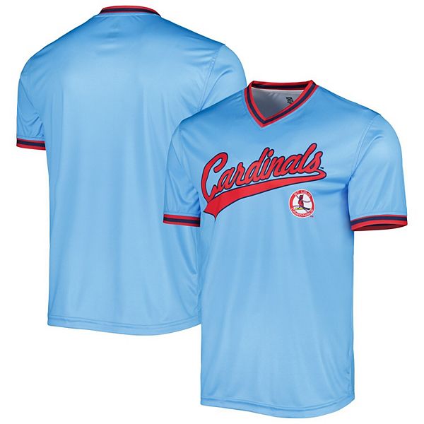 Men's Stitches Light Blue St. Louis Cardinals Cooperstown Collection ...