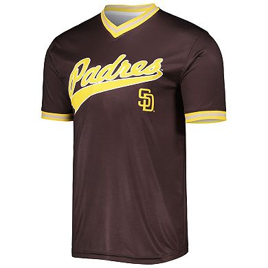 Men's Stitches Brown San Diego Padres Cooperstown Collection Team Jersey