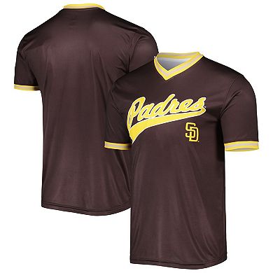 Men's Stitches Brown San Diego Padres Cooperstown Collection Team Jersey