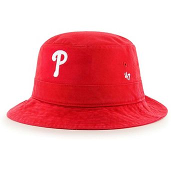 Men's '47 Red Philadelphia Phillies Primary Bucket Hat