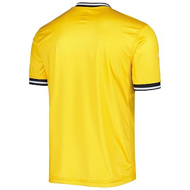 Men's Stitches Yellow Pittsburgh Pirates Cooperstown Collection Team Jersey