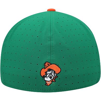 Men's Nike Green Oklahoma State Cowboys Aero True Baseball Performance Fitted Hat