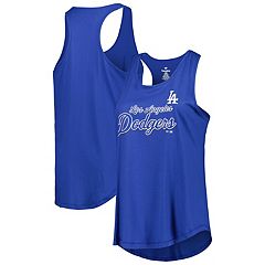 Los Angeles Dodgers The Wild Collective Women's Crop Top - Black