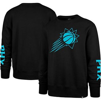 Men's '47 Black Phoenix Suns 2022/23 City Edition Two-Peat Headline Pullover Sweatshirt