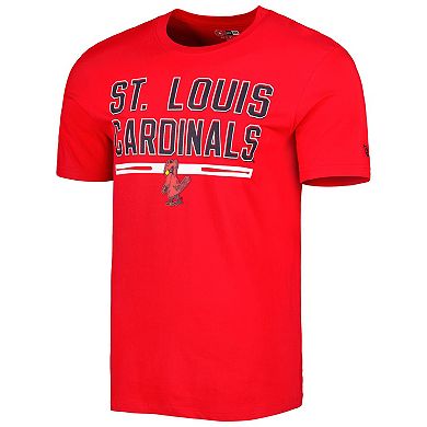 Men's New Era Red St. Louis Cardinals Batting Practice T-Shirt