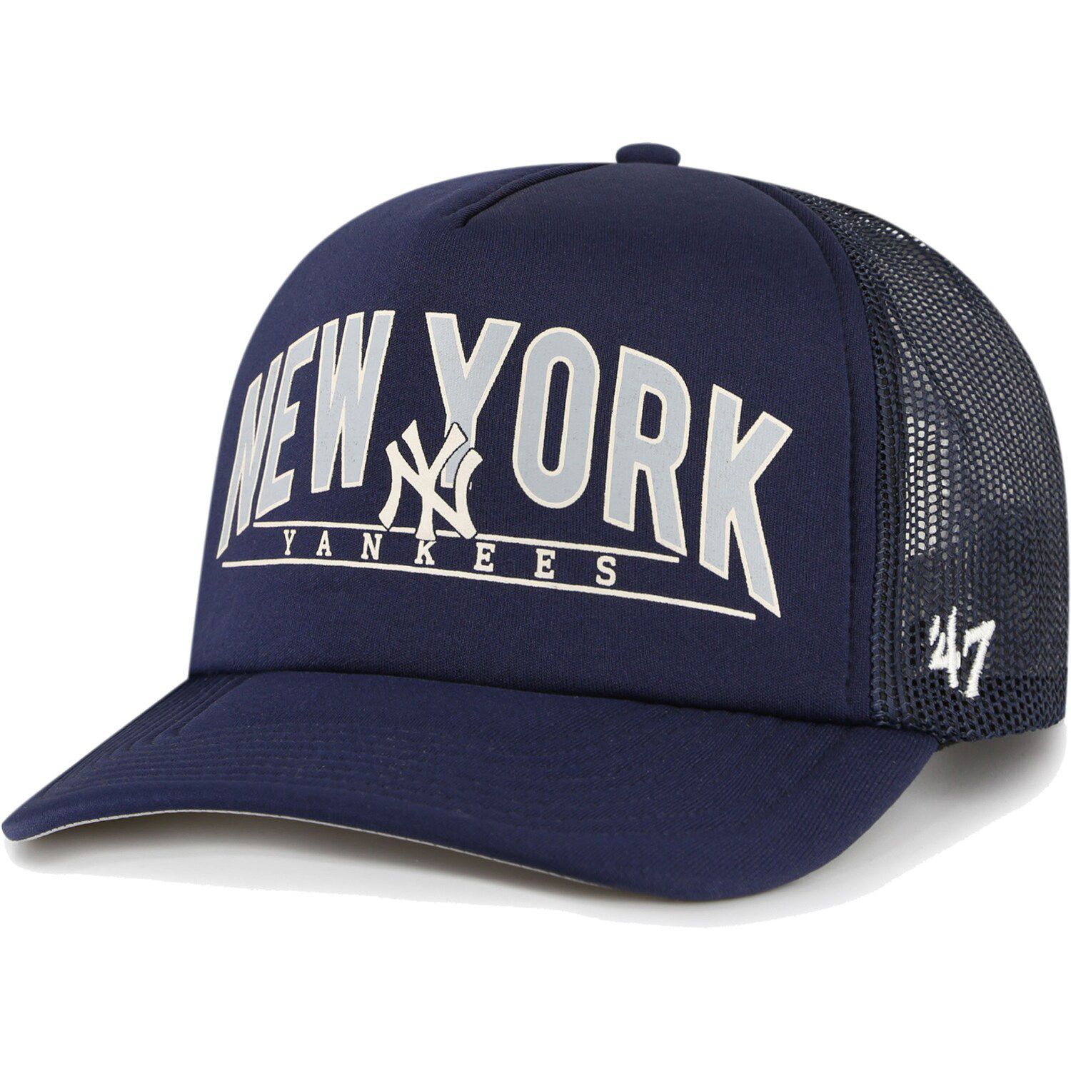 47 Brand Men's '47 Heather Gray, Navy New York Yankees 1903