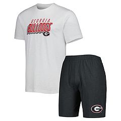 Women's Concepts Sport White/Black Cincinnati Bengals Plus Size Downfield T-Shirt & Shorts Sleep Set Size:3XL