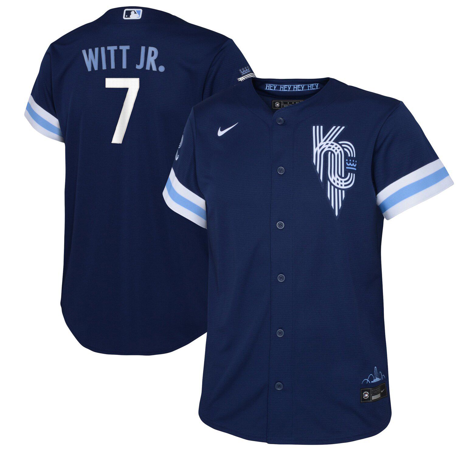 Youth Nike Royal Los Angeles Dodgers 2021 City Connect Replica Jersey
