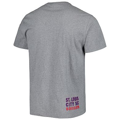 Men Mitchell & Ness Gray St. Louis City SC City Tee