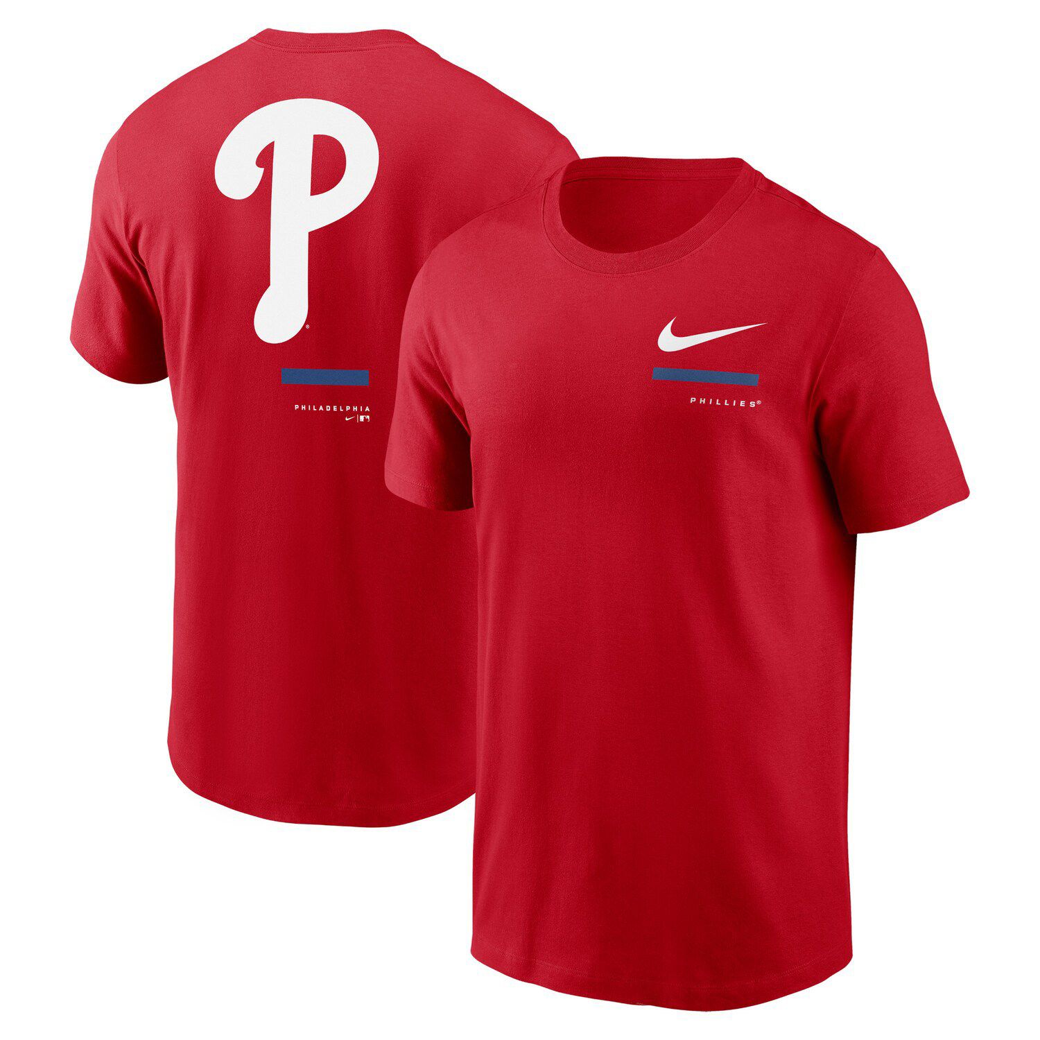 Philadelphia Phillies Nike Banners Hometown T-Shirt - Light Blue