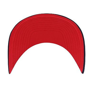 Men's '47 Navy Boston Red Sox Backhaul Foam Trucker Snapback Hat