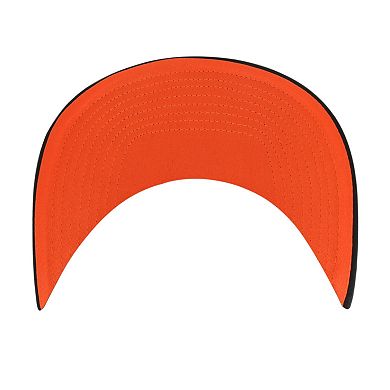 Men's '47 Black San Francisco Giants Backhaul Foam Trucker Snapback Hat