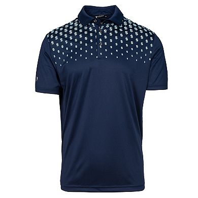 Men's Levelwear Navy Seattle Kraken NHL x PGA Original Polo