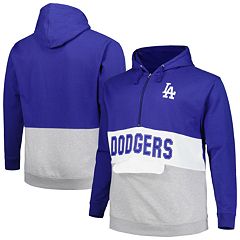 Women's Starter White/Royal Los Angeles Dodgers Shutout Pullover Sweatshirt Size: Extra Large