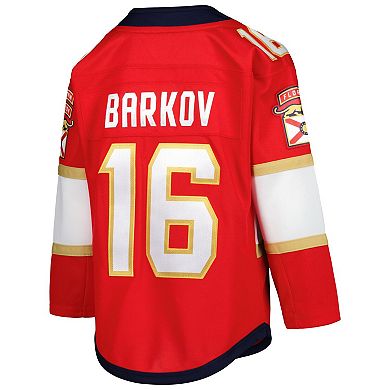 Youth Aleksander Barkov Red Florida Panthers Home Premier Player Jersey