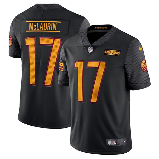 Men's Nike Terry McLaurin Black Washington Commanders Alternate Vapor  Limited Jersey