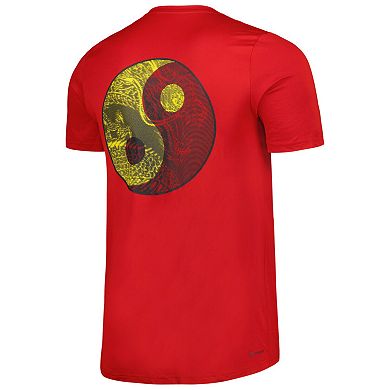 Men's adidas Red Seattle Sounders FC Team Jersey Hook AEROREADY T-Shirt